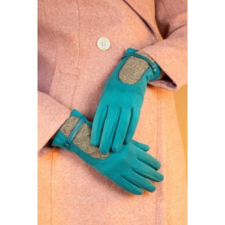 Genevieve Gloves - Teal